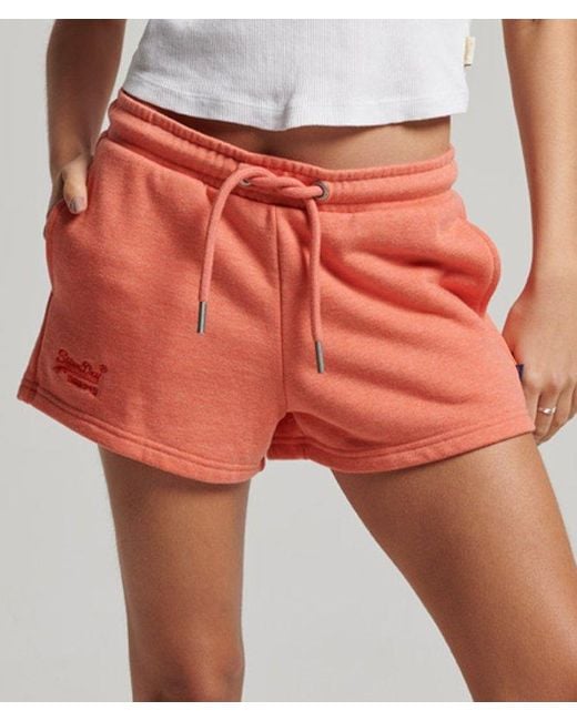 Superdry & Co Vintage Logo Embroidered Jersey Shorts