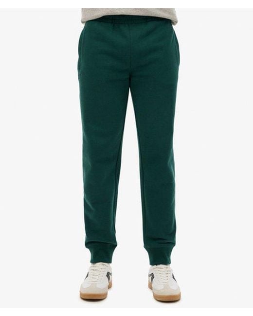 Superdry Green & Co Essential Logo Half Brushed joggers for men