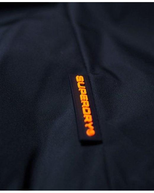 Superdry Blue Moody Light Bomber Jacket True for men