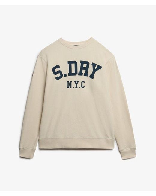 Superdry Natural Athletic Essentials Slouchy Sweatshirt