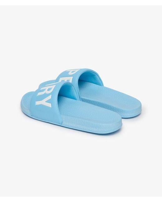 Superdry Blue & Co Pool Sliders