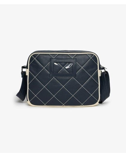 Superdry Blue & Co Mini Alumni Crossbody Bag