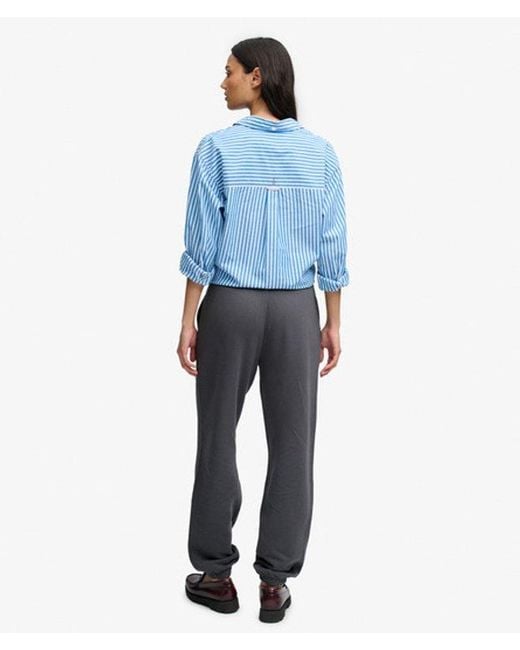 Superdry Blue & Co Athletic Essential Boyfriend joggers