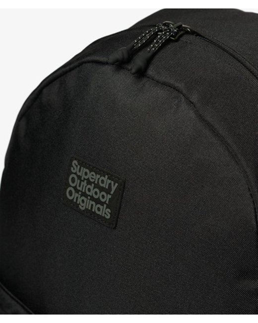 Superdry Black & Co Classic Patch Montana Backpack