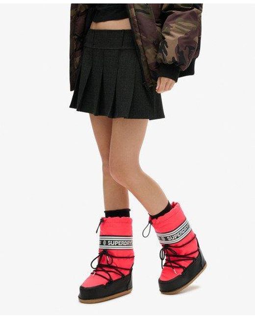 Superdry Black Snow Boots