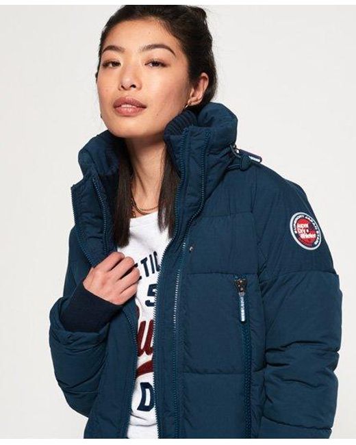 Superdry Blue Soft Tech Sd-Windcheater Jacket Soft
