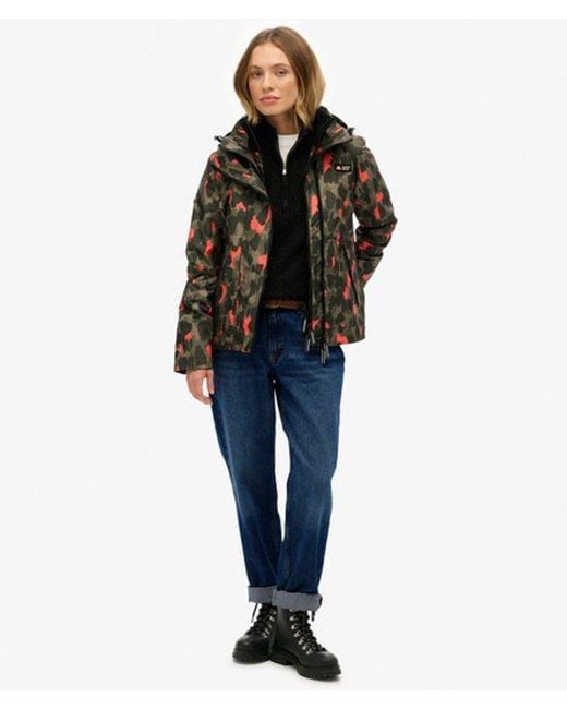 Superdry Blue & Co Hooded Mountain Windbreaker Jacket