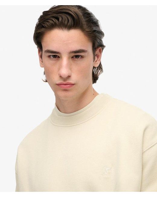 Superdry Natural & Co Oversized Crew Sweatshirt for men