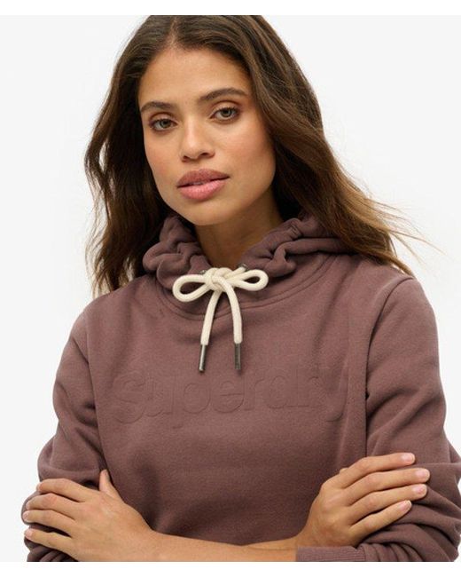 Superdry Red Tonal Core Hoodie