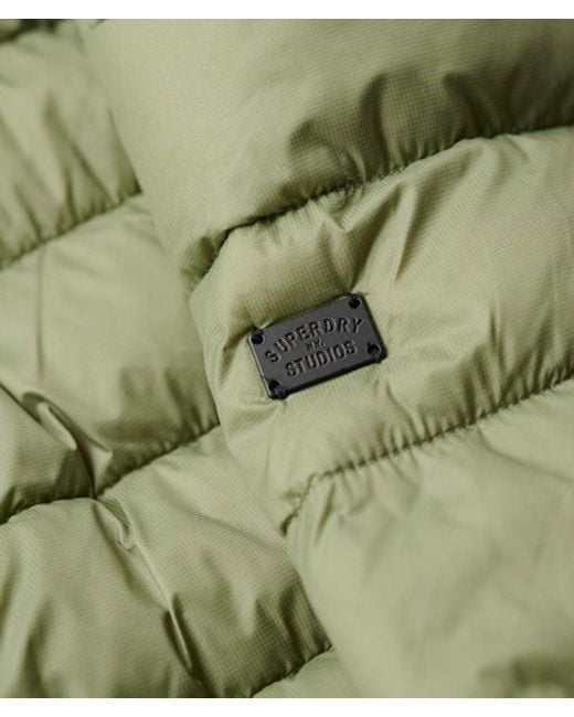 Superdry Green Lightweight Padded Jacket for men