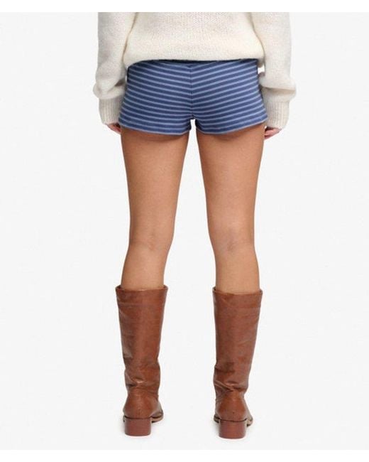 Superdry Blue & Co Athletic Essentials Fold Over Short