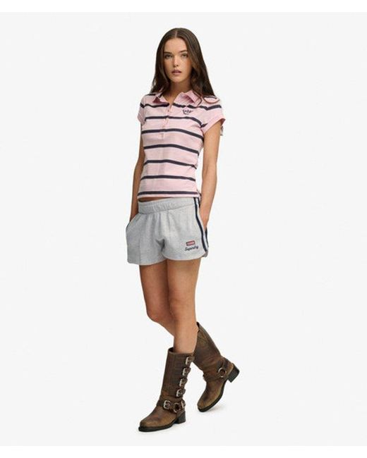 Superdry White & Co Athletic Essentials Waffle Retro Shorts