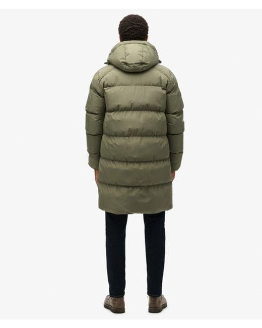 Doudoune à capuche sports Superdry pour homme en coloris Green