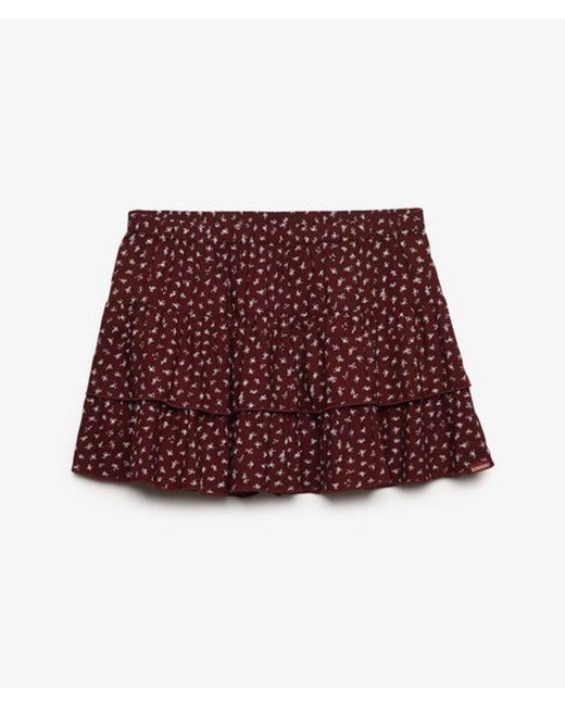 Superdry Red & Co Printed Tie