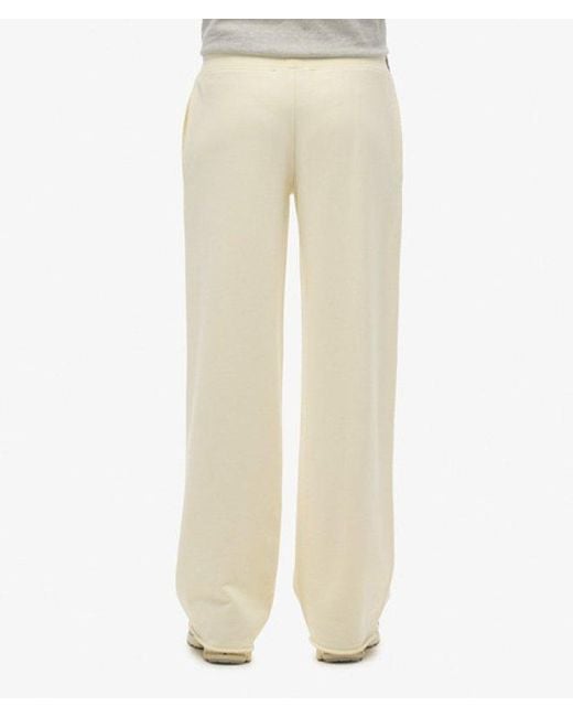 Superdry Studios joggingbroek in het White