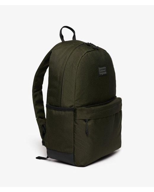 Superdry Green Classic Patch Montana Backpack