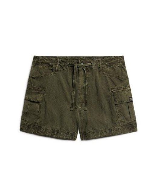 Superdry Green Cargo Shorts