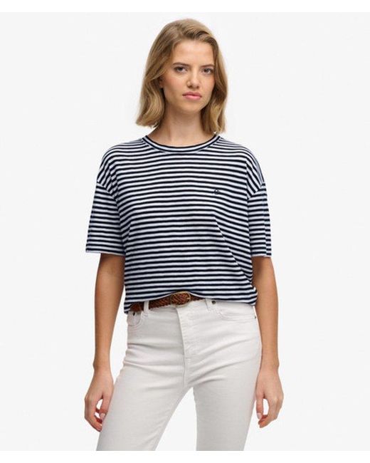 Superdry Blue & Co Studios Crew T-shirt