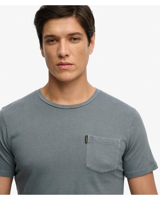 Superdry Gray & Co Classic Essential Pocket T-shirt for men
