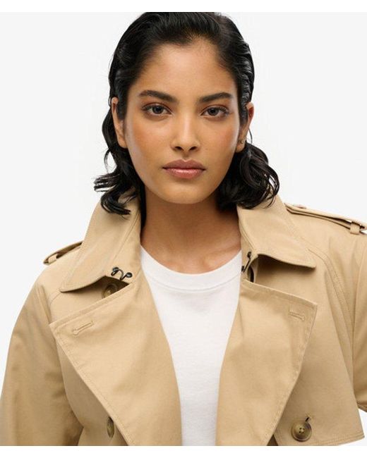 Superdry Natural & Co Classic Trench Coat