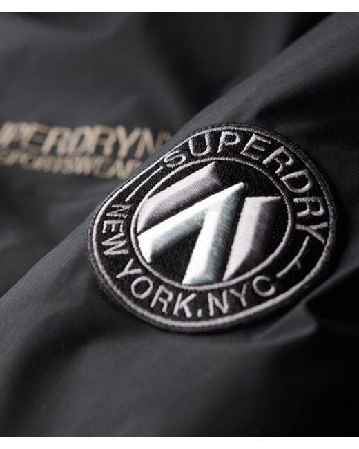 Superdry Black & Co City Padded Bomber Jacket for men