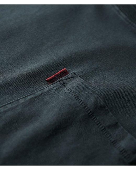 Superdry Gray & Co Essential Washed Pocket T-shirt for men
