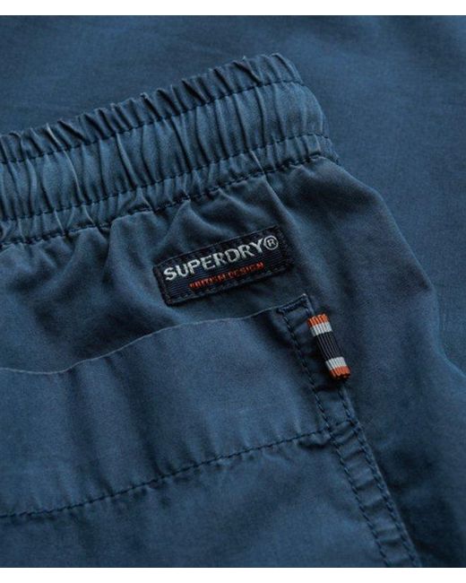 Superdry Blue & Co Essentials Walk Shorts for men