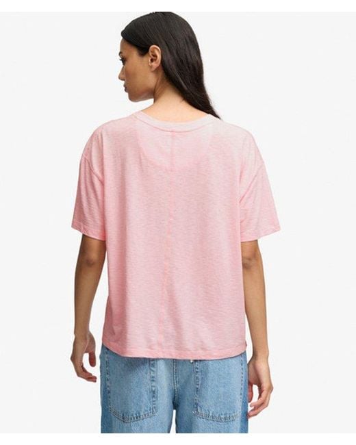 Superdry Pink & Co Studios Crew T-shirt