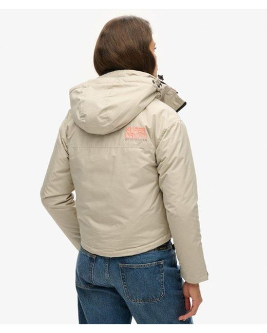 Veste code sd-windcheater Superdry en coloris Gray