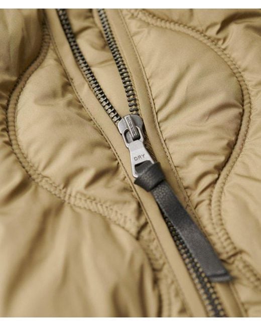 Superdry Green Studios Long Liner Coat