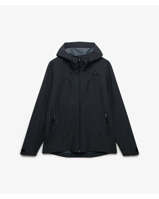 Superdry Black Waterproof Jacket for men
