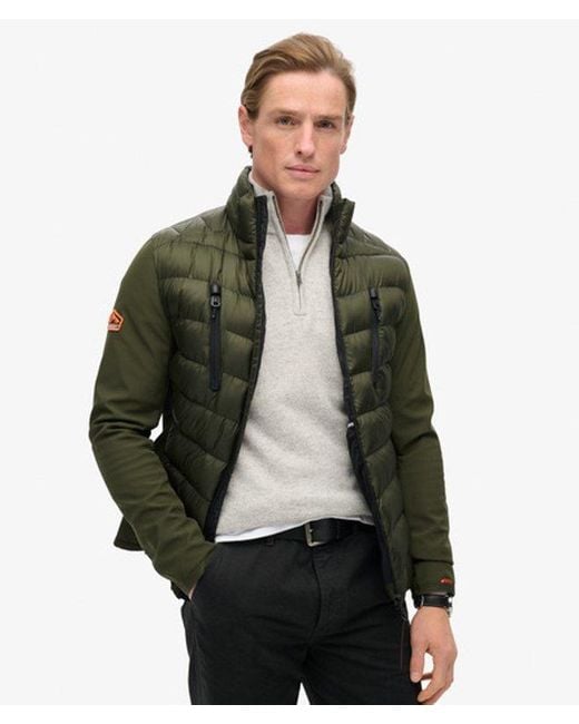 Superdry Green & Co Storm Softshell Hybrid Jacket for men