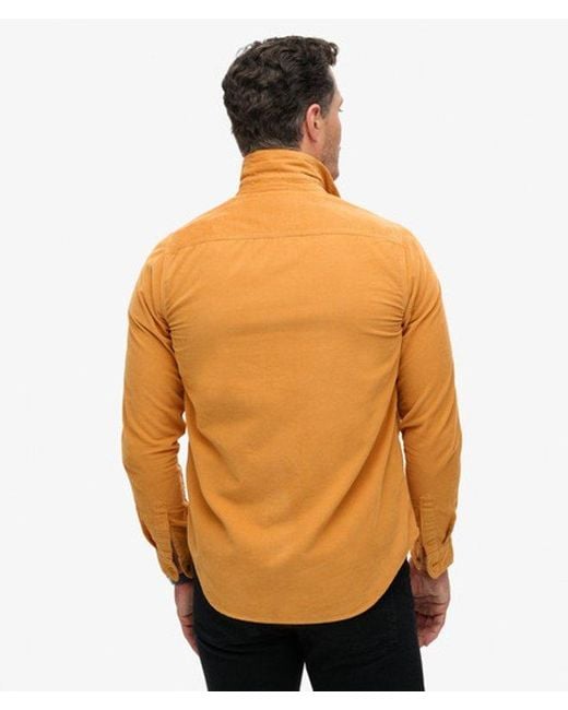 Superdry Orange & Co Trailsman Relaxed Fit Corduroy Shirt for men