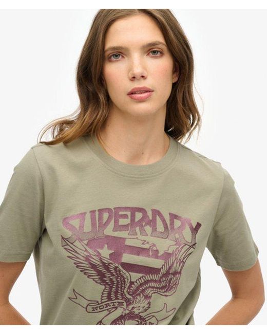 Superdry Multicolor & Co Classic American Eagle T Shirt
