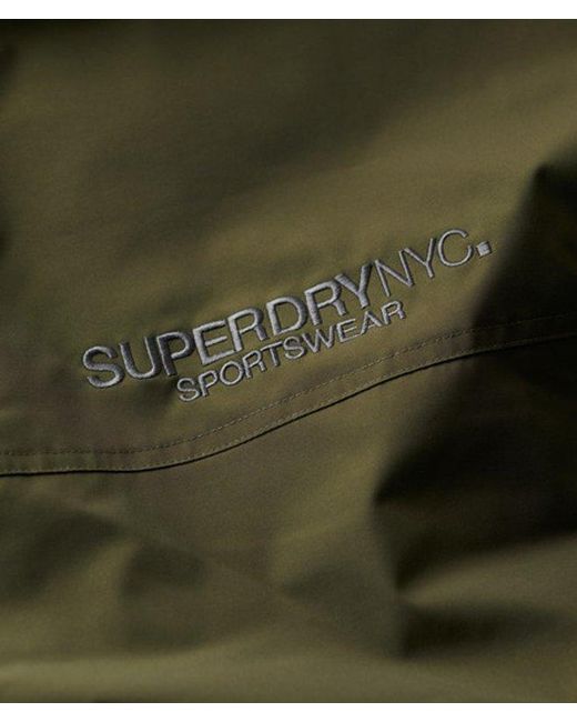 Superdry Green City Padded Parka Coat for men