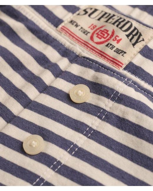 Superdry Blue & Co Athletic Essentials Jersey Pyjama Shorts