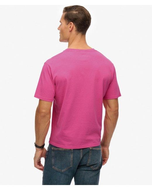Superdry Red & Co Essentials Relaxed T-shirt for men
