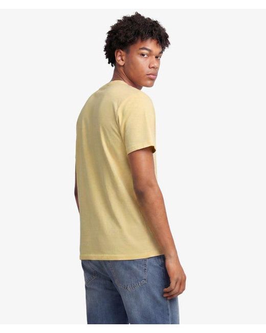 Superdry Gray & Co Essential Company Logo Embroidered T-shirt for men