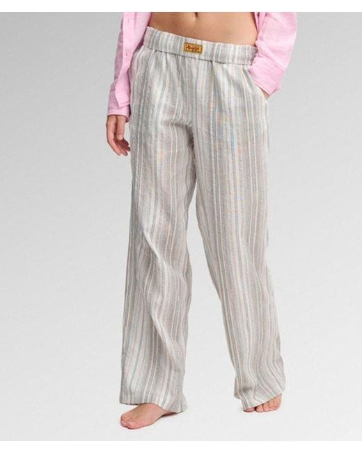 Superdry Gray & Co Komodo Pushkar Stripe Trousers
