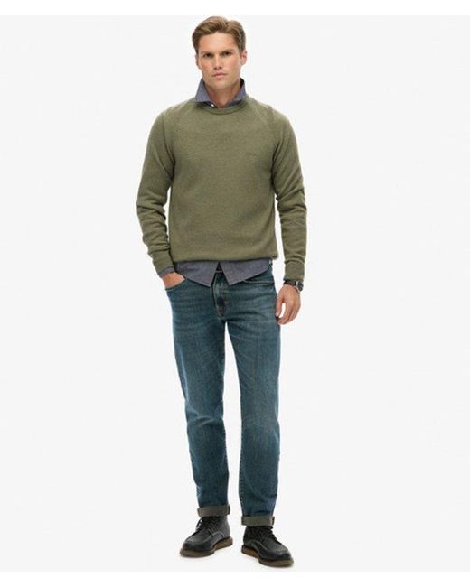 Superdry Green & Co Wool Blend Jumper for men