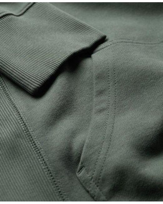 Superdry Green Code Surplus Logo Hoodie for men