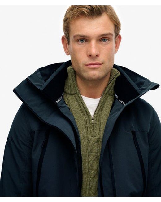 Homme Coupe-Vent Colour Block Taille Superdry pour homme en coloris Blue