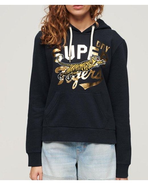 Superdry Blue & Co Reworked Classics Graphic Hoodie