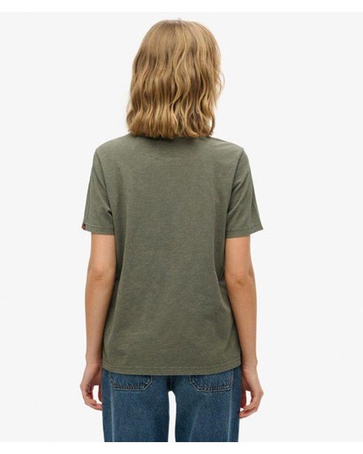 Superdry Green Neo Trad Tattoo Relaxed T-Shirt