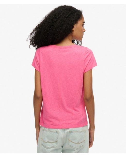 Superdry Red & Co Studios Scoop Neck T-shirt