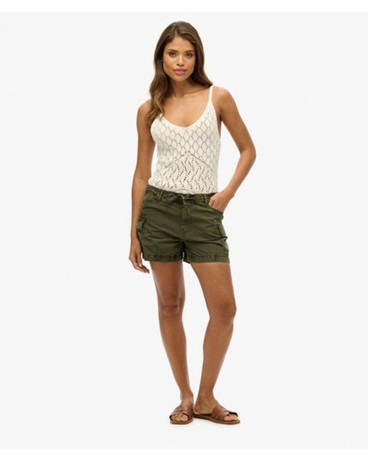 Superdry Green & Co Cargo Shorts