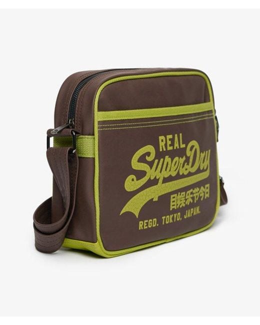 Superdry Green & Co Mini Alumni Crossbody Bag