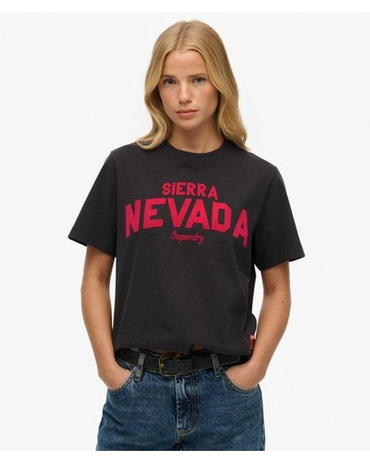 Superdry Red & Co Outdoor Location Box Loose T-shirt