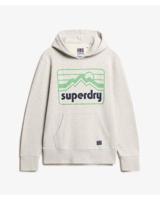 Superdry Natural & Co Vintage 90s Terrain Hoodie for men