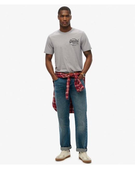 Superdry Gray & Co Vintage Logo Tokyo Relaxed T-shirt for men
